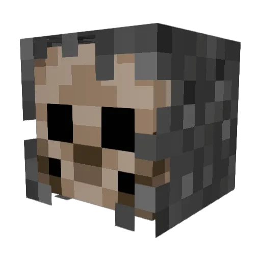 ScrappyVoyage18 Minecraft avatar head, 3D render