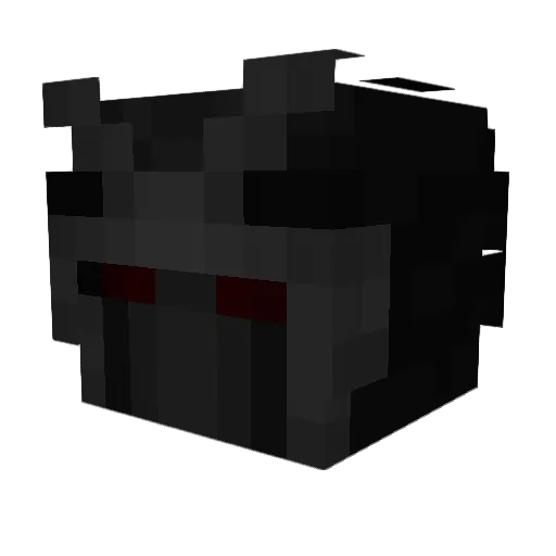 ScreaMMonster Minecraft avatar head, 3D render