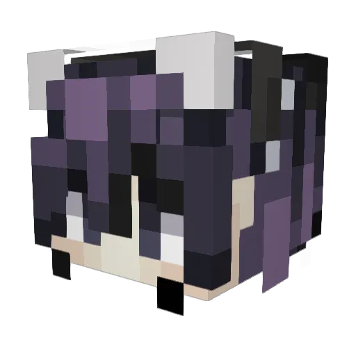 Screamingfrogz Minecraft avatar head, 3D render
