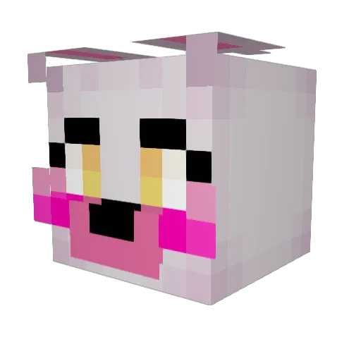 ScreenSlayer Minecraft avatar head, 3D render
