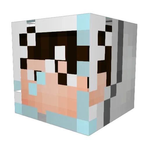 ScrepisMc_ Minecraft avatar head, 3D render