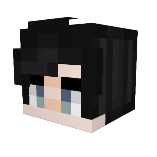 ScrewyGoblin089 Minecraft avatar head, 3D render