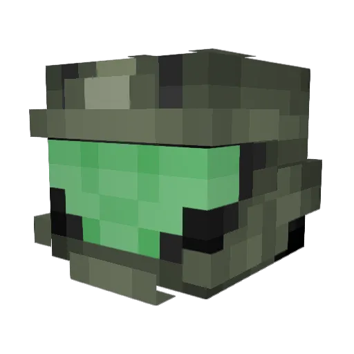 ScrimReaper2110 Minecraft avatar head, 3D render