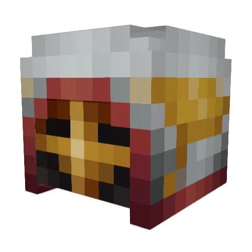 Scripth Minecraft avatar head, 3D render