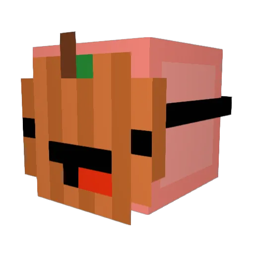 ScriptingCoconut Minecraft avatar head, 3D render