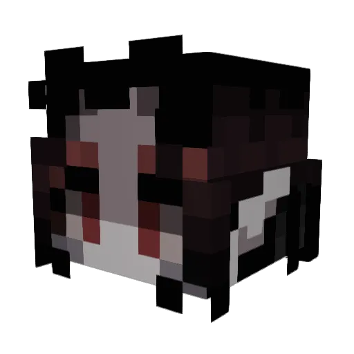 Scrollwyrm Minecraft avatar head, 3D render