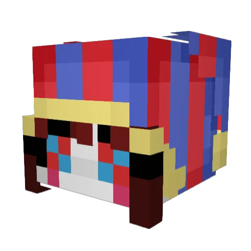 ScroogeMcDuck75 Minecraft avatar head, 3D render