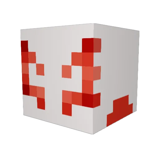 Scrubbo_ Minecraft avatar head, 3D render