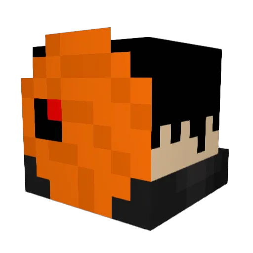 Scrubbyy7 Minecraft avatar head, 3D render
