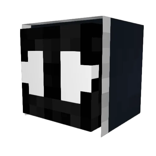 Scrumblez Minecraft avatar head, 3D render