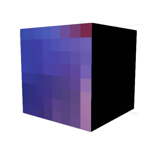 Scrungel Minecraft avatar head, 3D render