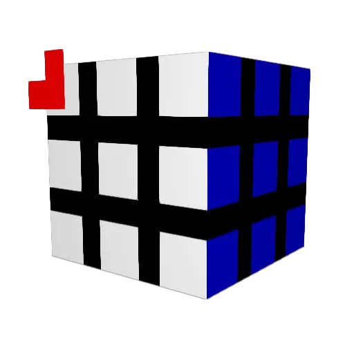 ScubaeRS Minecraft avatar head, 3D render