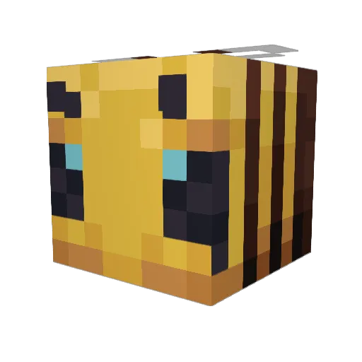 ScuddyBug Minecraft avatar head, 3D render