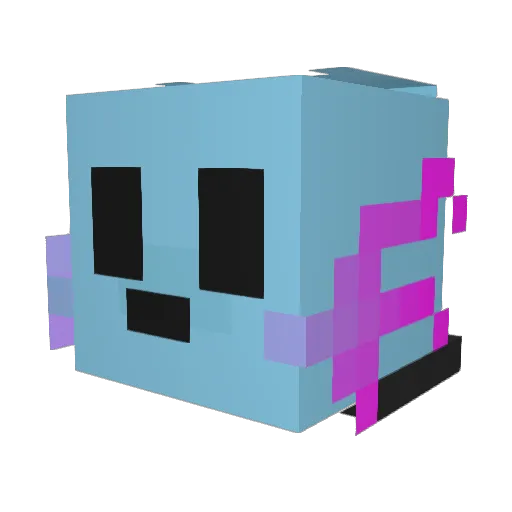 ScugShaker Minecraft avatar head, 3D render