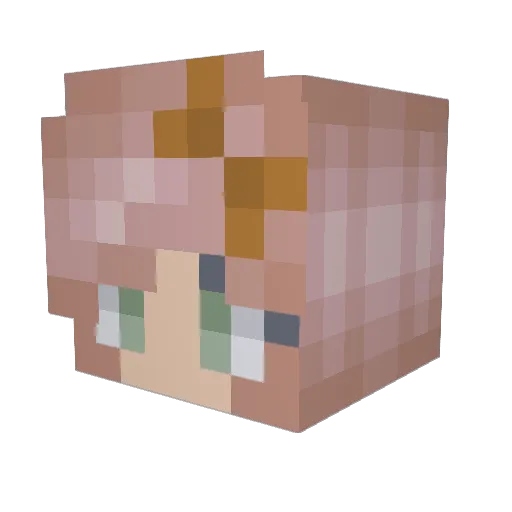 Sculk_Hunter Minecraft avatar head, 3D render