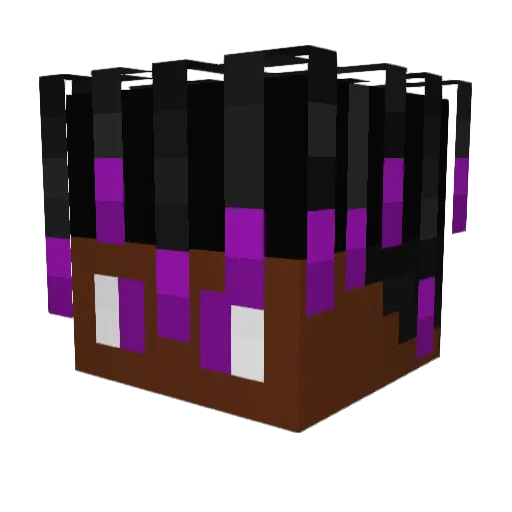 Scuppios Minecraft avatar head, 3D render