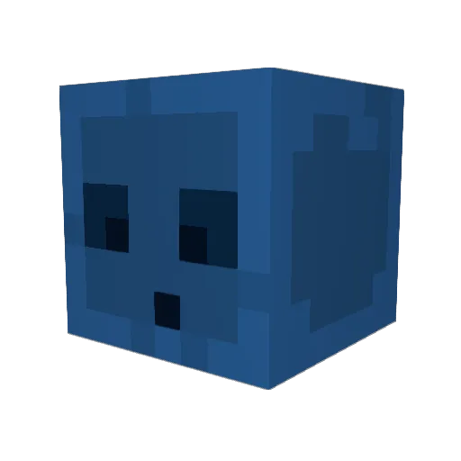 Scuti69 Minecraft avatar head, 3D render