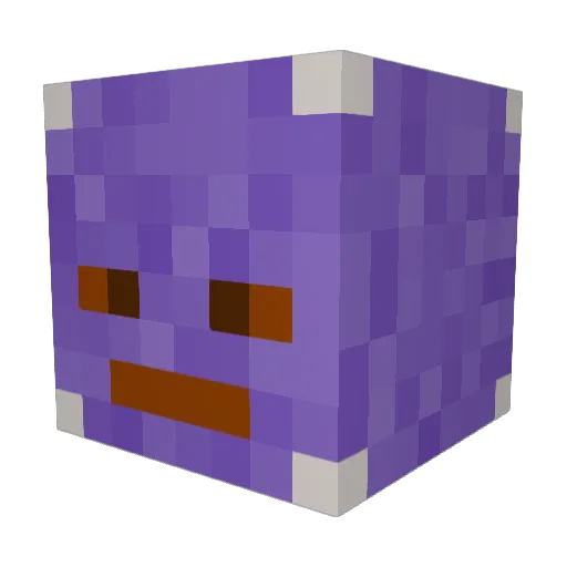 Scuupa Minecraft avatar head, 3D render
