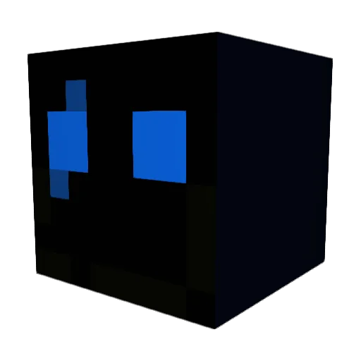 Scyniks Minecraft avatar head, 3D render