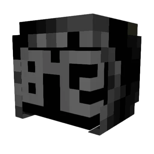 Scythe842 Minecraft avatar head, 3D render