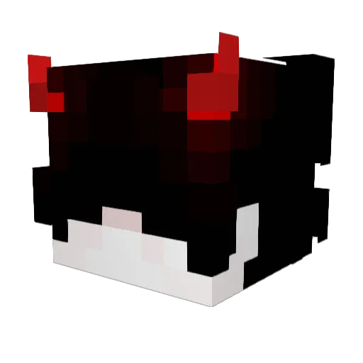 SdLK1 Minecraft avatar head, 3D render