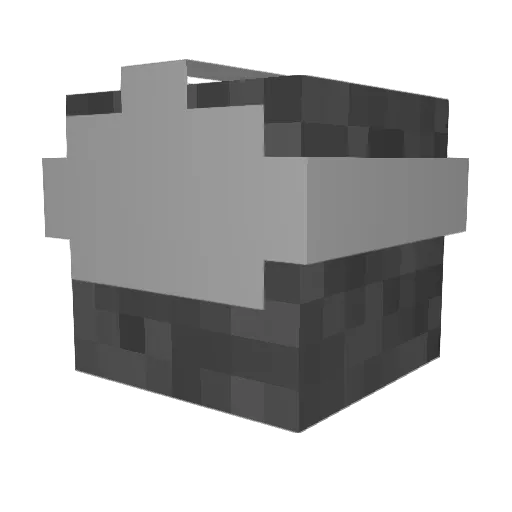 SeBBeB_ Minecraft avatar head, 3D render