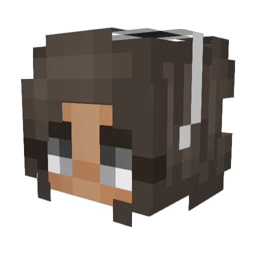 SeDeYkA Minecraft avatar head, 3D render