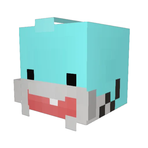 SeHoon_E Minecraft avatar head, 3D render
