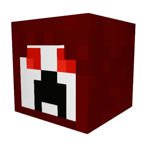 SeaAngel12 Minecraft avatar head, 3D render