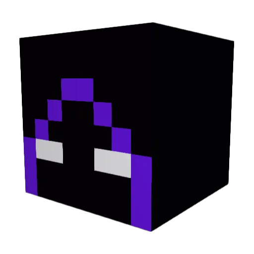 SeaBunnyReaper Minecraft avatar head, 3D render