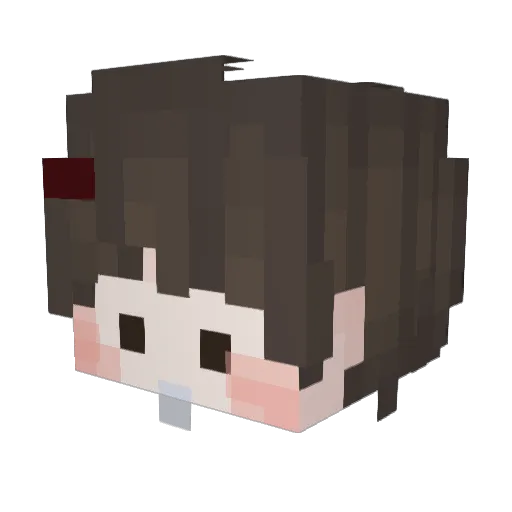 SeaSon_OS Minecraft avatar head, 3D render