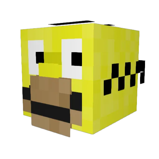 SeaYard34035697 Minecraft avatar head, 3D render