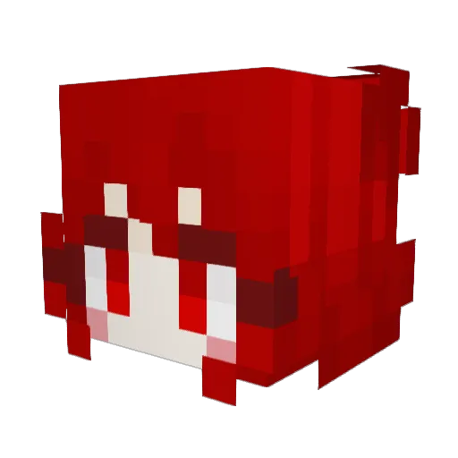 Sea_Mister Minecraft avatar head, 3D render