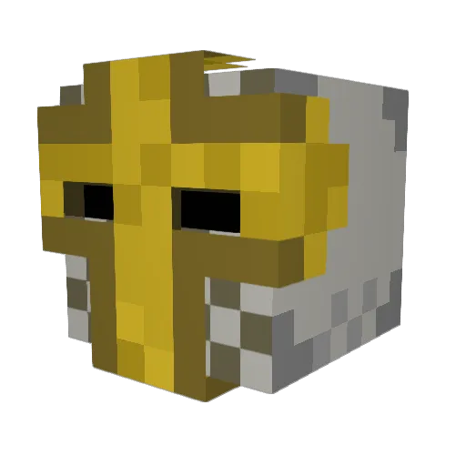 Seacose Minecraft avatar head, 3D render