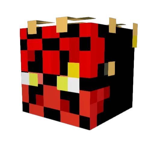 Seadaddy69 Minecraft avatar head, 3D render