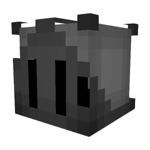 Seadeere Minecraft avatar head, 3D render