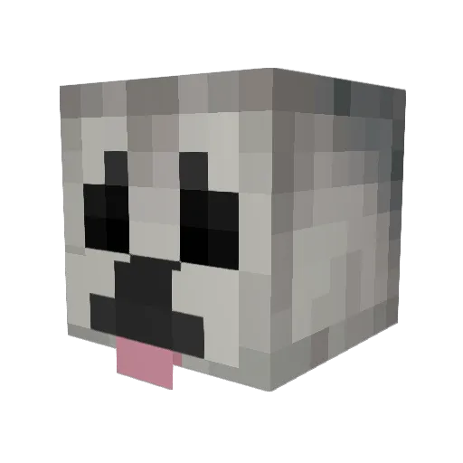 SealSaysYes Minecraft avatar head, 3D render