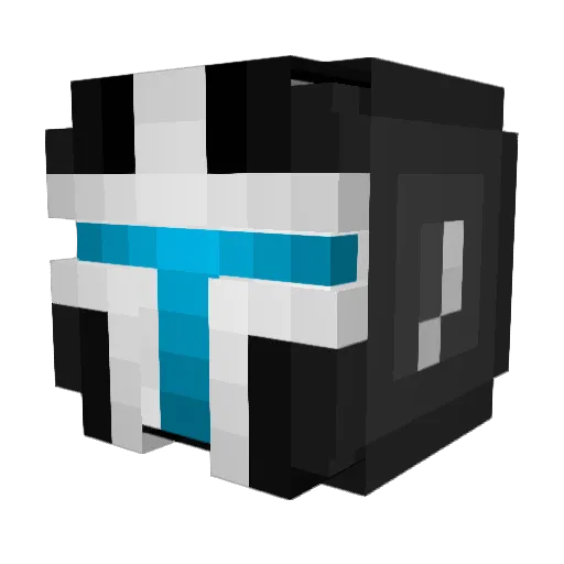 Seal_Supreme Minecraft avatar head, 3D render