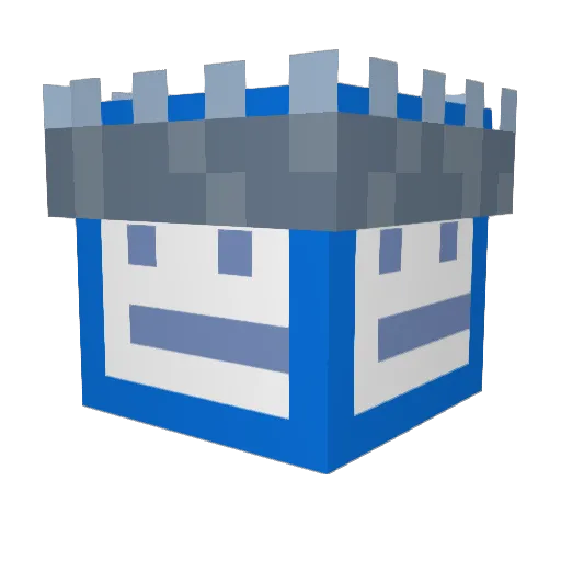 Sealslayer09 Minecraft avatar head, 3D render
