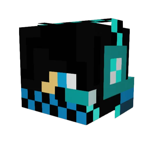 Sean4969 Minecraft avatar head, 3D render