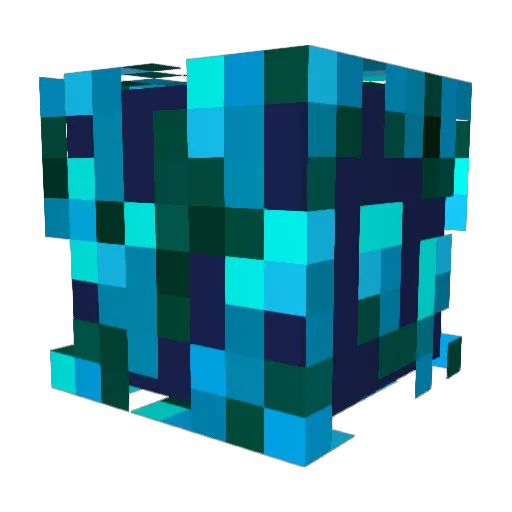 SeanGause Minecraft avatar head, 3D render