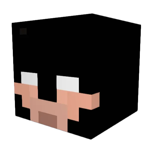 SeanIsG0ne Minecraft avatar head, 3D render