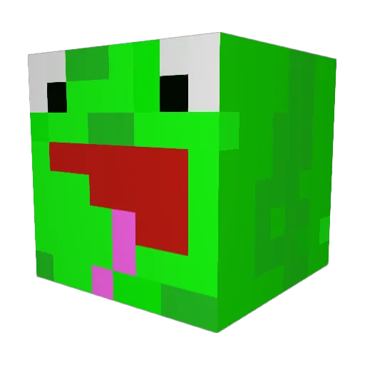 SeanKPham Minecraft avatar head, 3D render