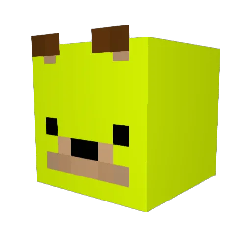SeanOfSpades Minecraft avatar head, 3D render