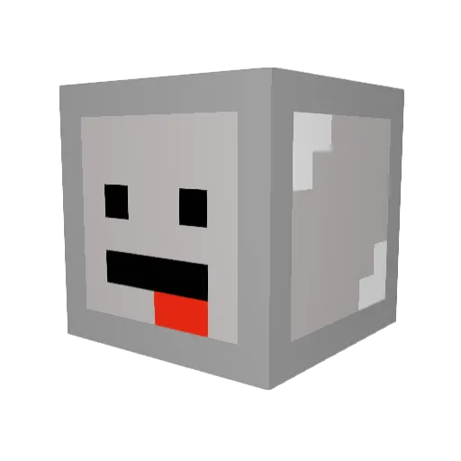 SeanOh12 Minecraft avatar head, 3D render