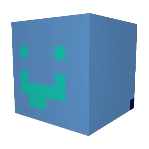 SeanP93 Minecraft avatar head, 3D render