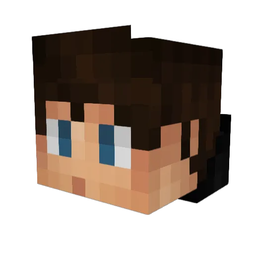 Seangabriel9 Minecraft avatar head, 3D render