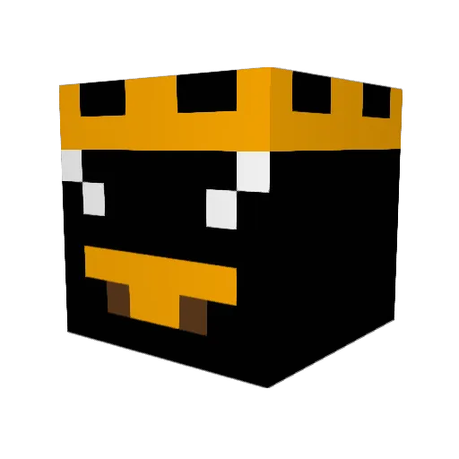 SeannoStorm Minecraft avatar head, 3D render