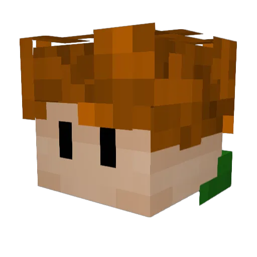 SearchEthan Minecraft avatar head, 3D render