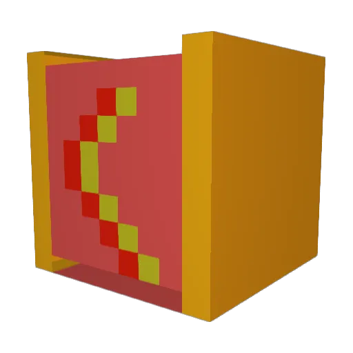 SearedWater Minecraft avatar head, 3D render